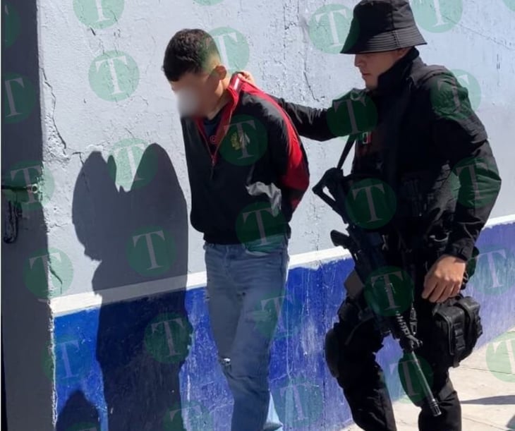 Presunto puchador fue detenido en el sector Sur de Monclova