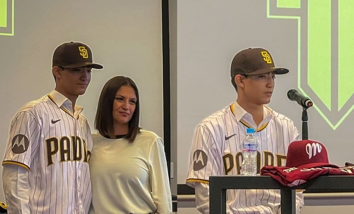 Humberto Cruz, la joven promesa del beisbol que firmó con los Padres de San Diego