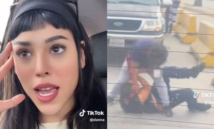 Danna Paola graba brutal pelea entre vendedores en Tijuana: 'vivímos una pelea épica'; VIDEO