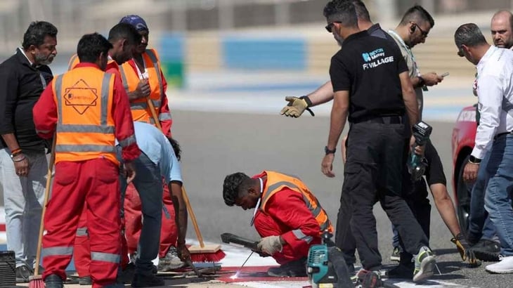 Fórmula 1: se complicó la pretemporada en Bahrein