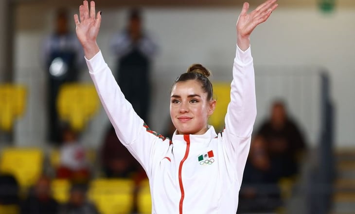 La gimnasta mexicana Dafne Navarro avanza a las semifinal en la Copa del Mundo de Gimnasia de Trampolín
