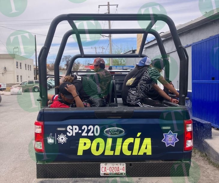 Cinco individuos fueron detenidos en operativo “barrido” en Colinas de Santiago