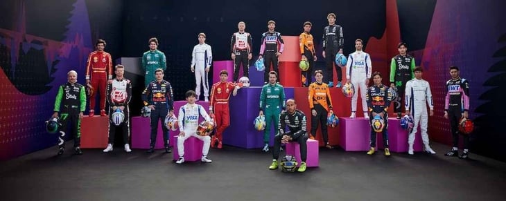 Ranking de pilotos de Fórmula 1 para la temporada 2024