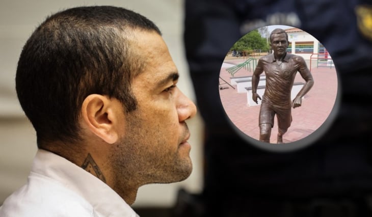 Vecinos de Bahía destrozaron la estatua de Dani Alves tras ser declarado culpable