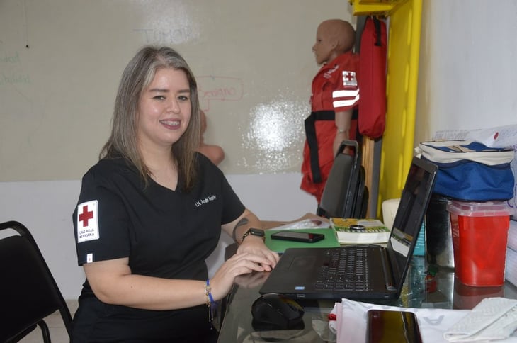 Cruz Roja ofrece cursos de Primeros Auxilios a jóvenes y adultos; brinda consultas de nutrición