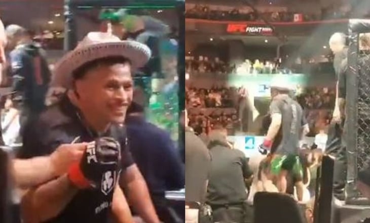 El divertido baile del mexicano Ronaldo Rodríguez al ganar en su debut en UFC
