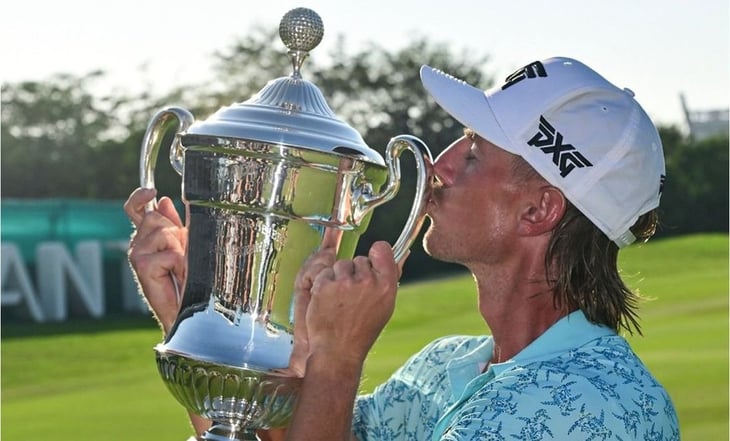 Jake Knapp pasó de ser guardia de seguridad a conquistar un trofeo del PGA Tour