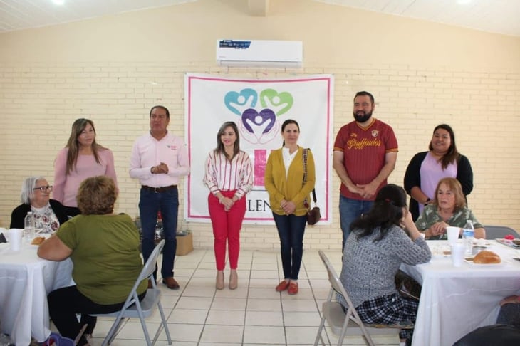Visita de la coordinadora del DIF Coahuila al municipio de Allende