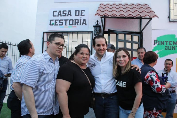 Memo Ruiz inauguró la Casa de Gestoría