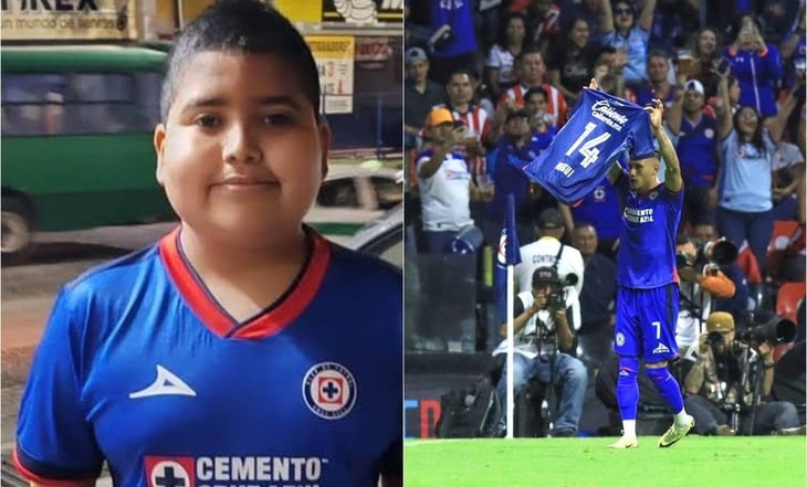 Cruz Azul dedica gol ante Chivas a José Armando, niño que padece leucemia
