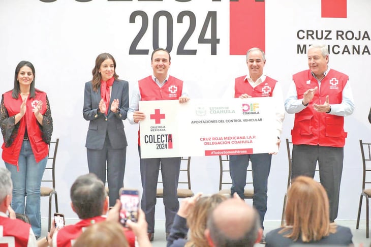 Manolo: Cruz Roja Coahuila será ejemplo en todo México 