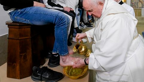 Papa Francisco visitará una cárcel de mujeres para el lavado de pies en Semana Santa