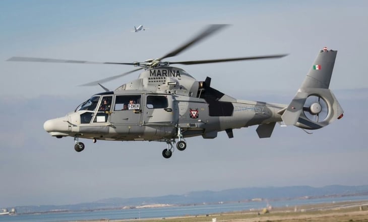 Marina reporta 3 muertos y 2 desaparecidos en accidente de helicóptero tras despegue en Michoacán