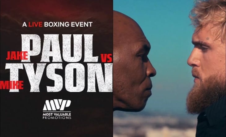 Mike Tyson regresa al boxeo; peleará contra Jake Paul en el estadio de los Dallas Cowboys