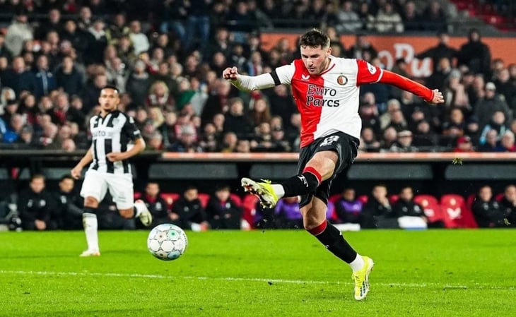 Eredivisie: Santiago Giménez anota en la victoria del Feyenoord ante el Heracles