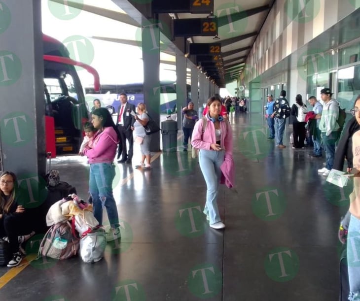 SENDA autobuses dejó varados a pasajeros en Monterrey