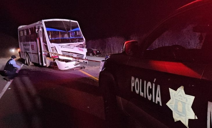 Choque en la carretera México-Nogales en Culiacán, deja un muerto y 7 heridos