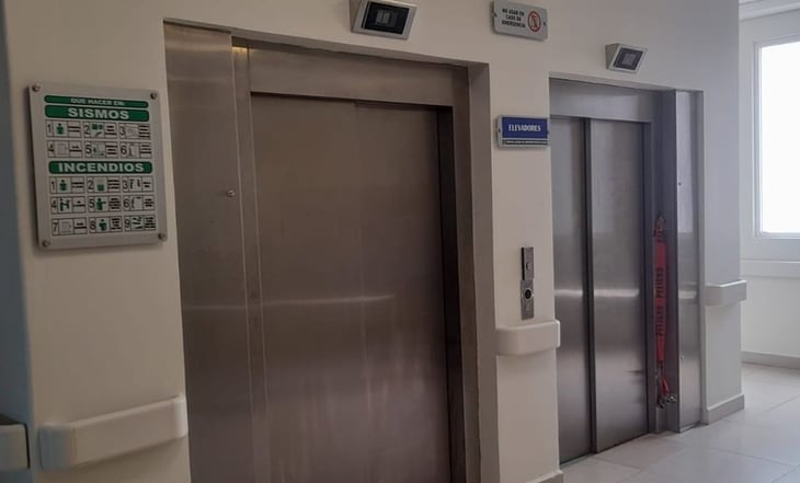 Cae elevador de una clínica particular en Los Mochis, 3 personas resultaron lesionadas
