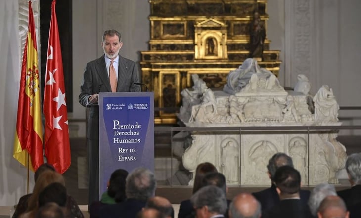 Rey Felipe VI de España alaba el 'coraje' de las familias que buscan a desaparecidos en México