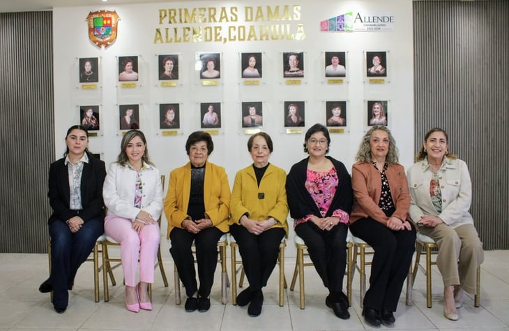 Develan exposición de ex primeras damas en Allende