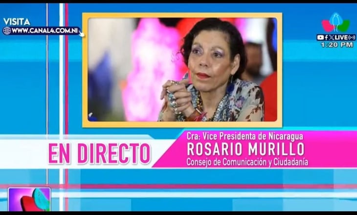 Rosario Murillo corta entrevista telefónica 'en vivo'; se escucha un grito de 'ayuda'