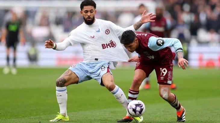 Edson Álvarez cumple en empate de West Ham ante Aston Villa