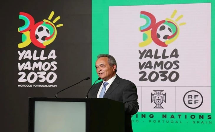 Mundial de 2030 organizado por Portugal, Marruecos y España presentan su logo