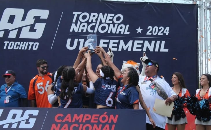 Estado de México se Corona Campeón en Torneo Nacional NFL Flag Tochito 2024