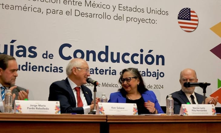 Ken Salazar pide aplauso para ministros; “son parte de una las instituciones más importantes para la democracia de México”