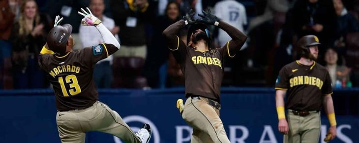 Padres ganaron duelo de batazos a Dodgers para empatar serie en Corea
