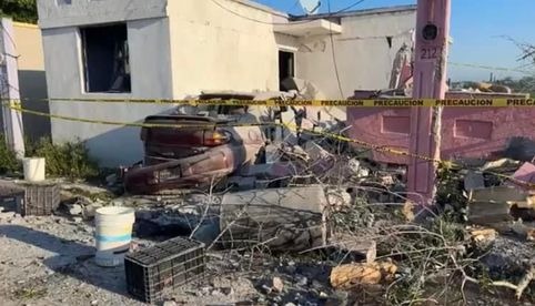 Tragedia en Tamaulipas: Explosiones en fraccionamiento deja casas destruidas