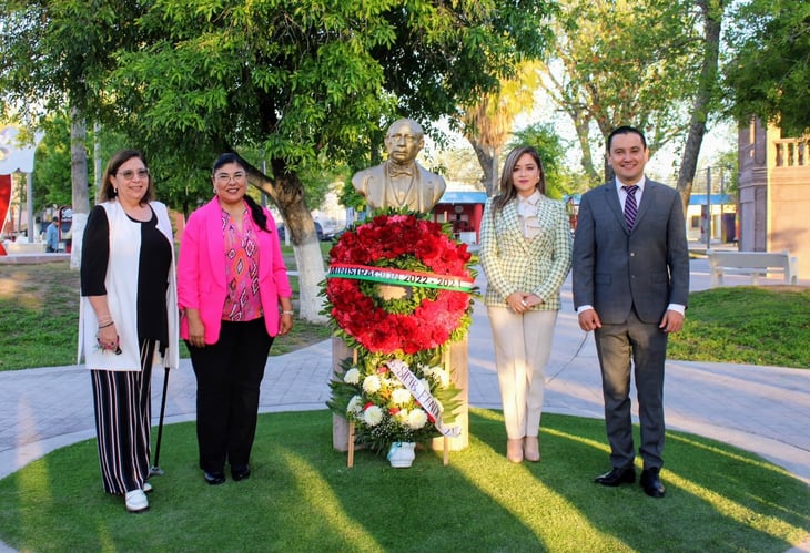El municipio de Allende se unió a la conmemoración del natalicio de Benito Juárez