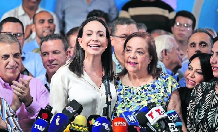 María Corina Machado alerta de maniobra para 'impedir la inscripción' de su candidata presidencial