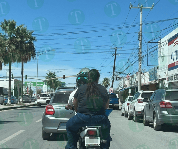 Ciudadanos siguen utilizando motocicletas sin protección