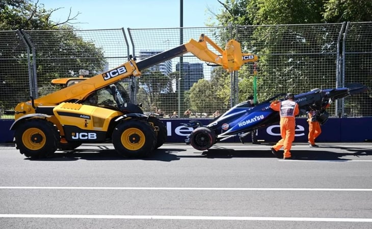 F1: Alex Albon choca y Williams le hace pagar a Logan Sargeant sacándolo del GP de Australia
