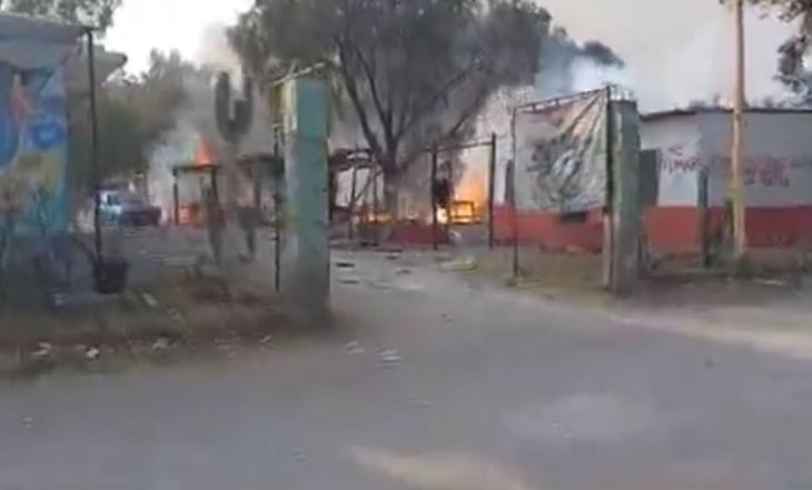 Explosión en polvorín deja un hombre lesionado en Tultepec, Edomex