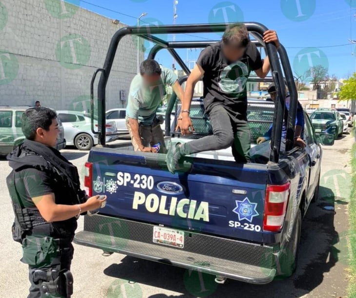 Cuatro individuos fueron detenidos por consumo de drogas en Monclova