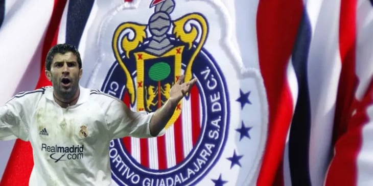 El día que Luis Figo intercambió su playera con una leyenda de Chivas