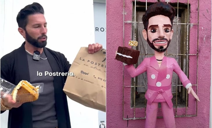 Crean piñata de Poncho De Nigris tras burlarse de pastelería: 'vendemos piñatitas'