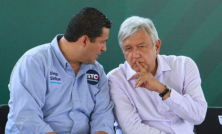 Diego Sinhue Rodríguez, gobernador de Guanajuato, “gobierna, pero no manda”: AMLO