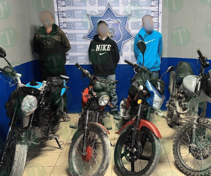 Grupo de Alto Impacto de la Policía Municipal de Monclova desarticula banda de roba motos y narcomenudistas