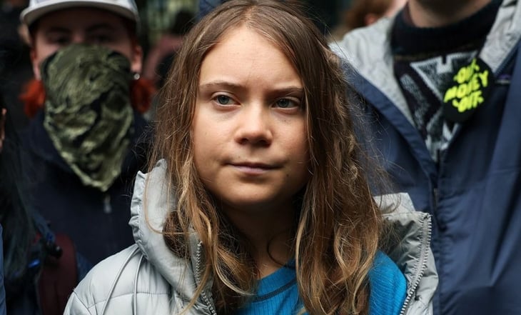 Detienen a la activista Greta Thunberg durante protesta en Países Bajos