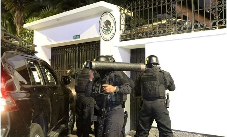 Condena Copppal incursión de fuerzas de seguridad en embajada de México en Ecuador