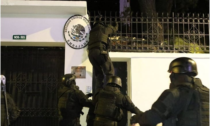 Unión Europea condena el asalto a la embajada de México en Ecuador