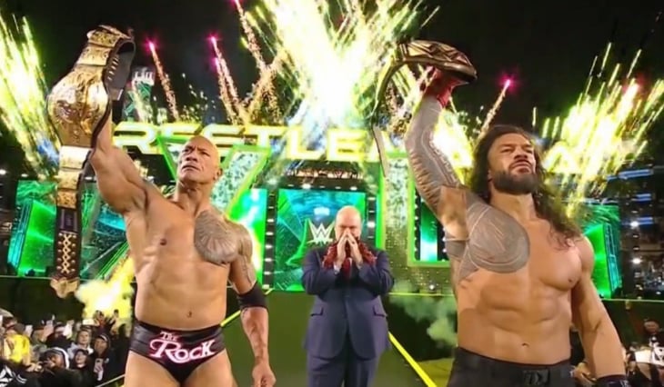 Roman Reigns y The Rock se llevaron el Main Event de Wrestlemania XL