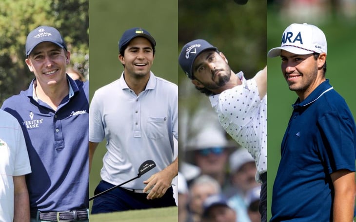 Augusta: Golfistas mexicanos que han participado en el torneo de golf