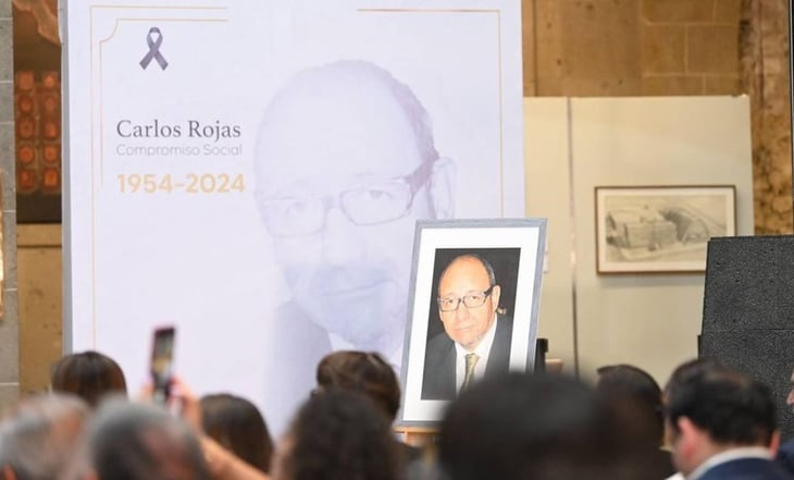 Reconocen póstumamente en Senado a Carlos Rojas Gutiérrez, impulsor de programas sociales