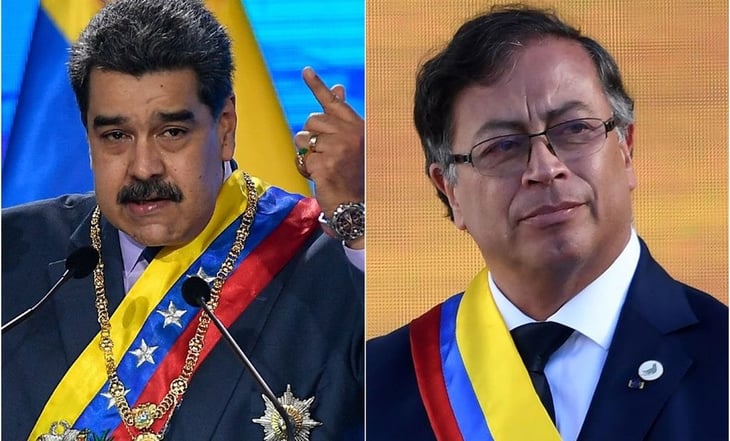 Nicolás Maduro y Gustavo Petro se reúnen en Caracas por quinta vez en medio de tensión entre ambos países