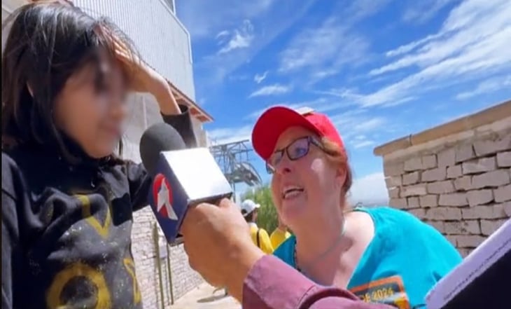 VIDEO: Mujer extranjera solicita a ciudadanos mexicanos abandonar mirador público en Durango