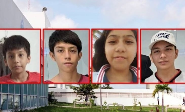 A más de un mes de su desaparición, activan alerta Amber por 4 hermanos en Yucatán